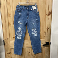 WOMENS AEROPOSTALE DENIM DIST. JEANS 2 NWT