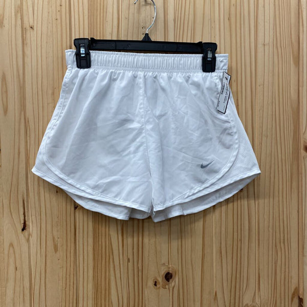 WOMENS NIKE SHORTS WHITE S