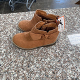 GIRLS BABY GAP DK TAN ANKLE BOOTS 10