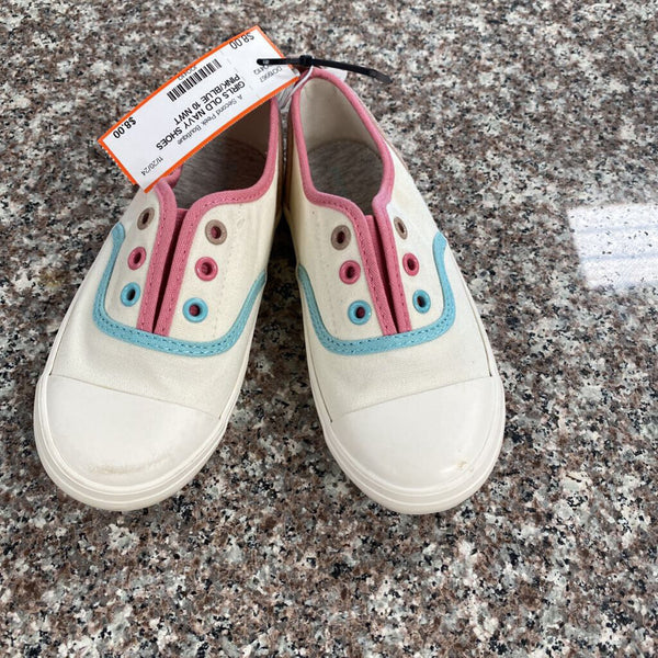 GIRLS OLD NAVY SHOES PINK/BLUE 10 NWT