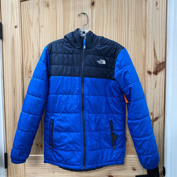 BOYS THE NORTH FACE JACKET NAVY BLUE/ROYAL BLUE XL 18/20