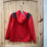 BOYS UNDER ARMOUR JACKET RED/GREY YLG 12