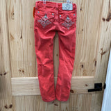 GIRLS MISS ME CORAL JEANS 7