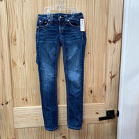 GIRLS MISS ME DK DENIM JEANS 8