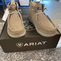 MENS ARIAT TAN SHOES 12