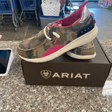 WOMENS ARIAT SHOES CAMO (ORIG. $94) 11