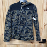 BOYS THE NORTH FACE CAMO/BLACK JACKET 18/20