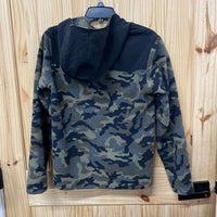 BOYS THE NORTH FACE CAMO/BLACK JACKET 18/20