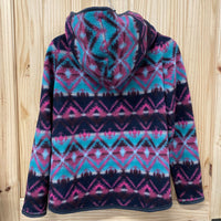 WOMENS AMERICAN EAGLE JACKET PURPLE/PINK/TURQUOISE M