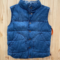 BOYS GAP DENIM VEST XL 12 NWT