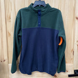 BOYS OLD NAVY PULLOVER DK GREEN/NAVY BLUE XXL 18