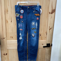 WOMENS PREMIERE DENIM JEANS 7/8R