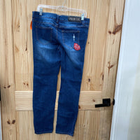 WOMENS PREMIERE DENIM JEANS 7/8R