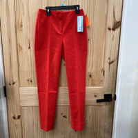 WOMENS ANTONIO MELANI RED CASUAL PANTS 0 NWT