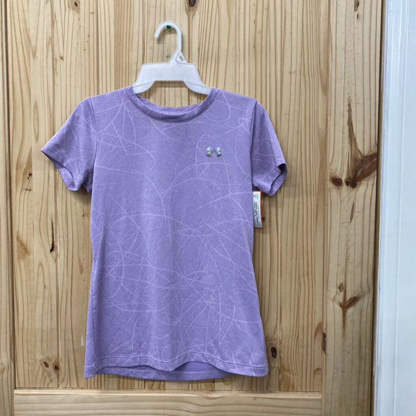 WOMENS UNDER ARMOUR LT PURPLE SHIRT XS