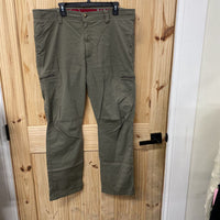 MENS WRANGLER DK TAUPE PANTS 40X30