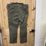 MENS WRANGLER DK TAUPE PANTS 40X30