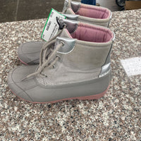 GIRLS SPERRY BOOTS GREY 4