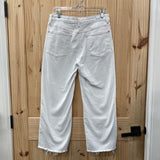 WOMENS JUDY BLUE WHITE DENIM JEANS 11