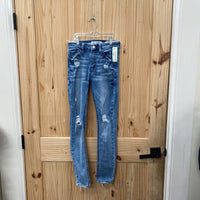 GIRLS FLYING MONKEY DENIM DIST. JEANS 12