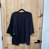 WOMENS MAURICES BLACK CARDIGAN L