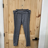 WOMENS ADIDAS LEGGINGS GREY/BLK XL