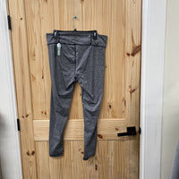 WOMENS ADIDAS LEGGINGS GREY/BLK XL