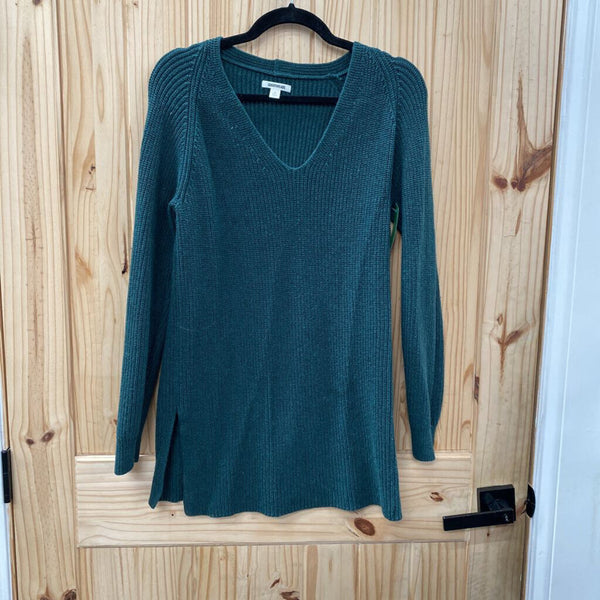 GOODTHREADS DK GREEN SWEATER M