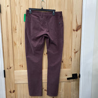 MENS TRAVIS MATHEW MAROON PANTS 30