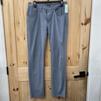 MENS TRAVIS MATHEW GREY STRIPE PANTS 30