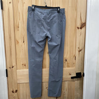 MENS TRAVIS MATHEW GREY STRIPE PANTS 30