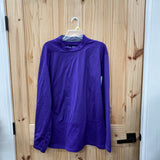 WOMENS NIKE PURPLE LS SHIRT XXL spw