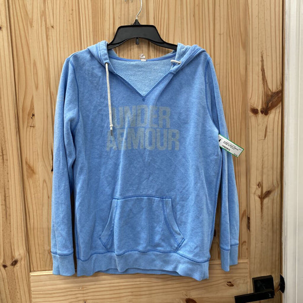 WOMENS UNDER ARMOUR HOODIE SKY BLUE M