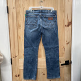 MENS WRANGLER RETRO DENIM JEANS 34X32