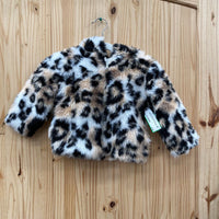 GIRLS LEOPARD JACKET 18M