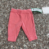 GIRLS CARTERS DK PINK PANTS NEWBORN