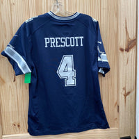 BOYS DAK PRESCOOTT JERSEY #4 XL 18/20