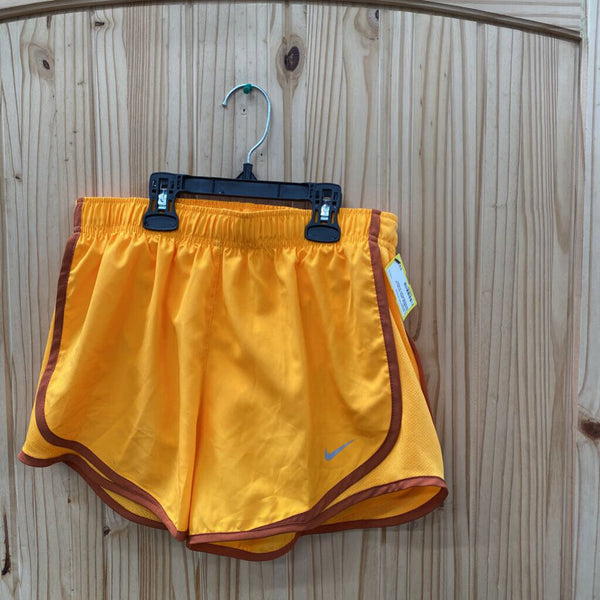 WOMENS NIKE SHORTS ORANGE/RUST S NWT