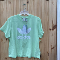 WOMENS ADIDAS L GREEN T-SHIRT NWT