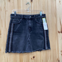 WOMENS FREE PEOPLE BLACK SKORT 4 NWT