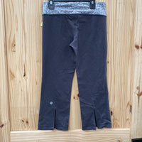 WOMENS LULULEMON CAPRIS DK GREY/TAUPE 4