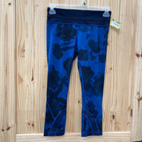 WOMENS LULULEMON LEGGINGS BLUE/DK BLUE 6