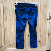 WOMENS LULULEMON LEGGINGS BLUE/DK BLUE 6