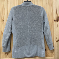 LULULEMON GRAY JACKET SHERPA FRONT AND BACK SIZE 4