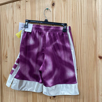 BOYS NIKE SHORTS PURPLE/METALLIC GOLD L 10/12 NWT