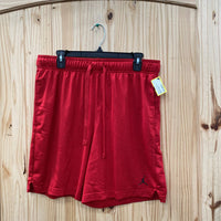 MENS JORDAN SHORTS RED/BLK L NWT