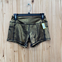 WOMENS BORN PRIMITIVE GOLD SHORTS S NWT