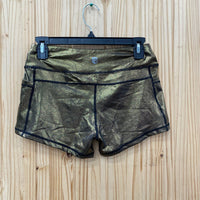 WOMENS BORN PRIMITIVE GOLD SHORTS S NWT