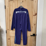 WOMENS LANDS END 2PC SET PURPLE/TEAL M