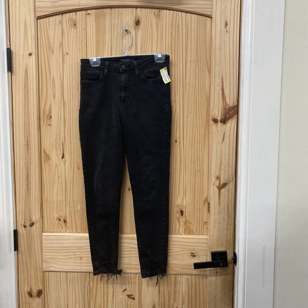 WOMENS JUST BLACK DENIM JEANS 27